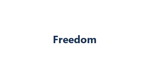 Freedom