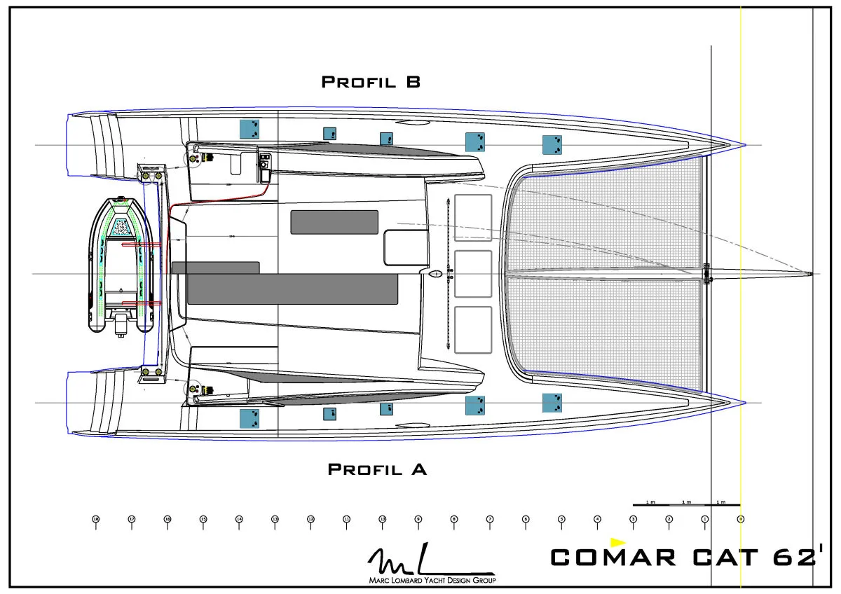 Comar Yachts C-Cat 62 — фото 6