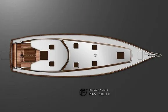 Morozov Yachts M45 Solid Classic Cruiser — photo 6